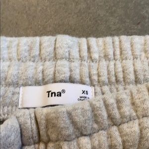 Light gray sweatpants